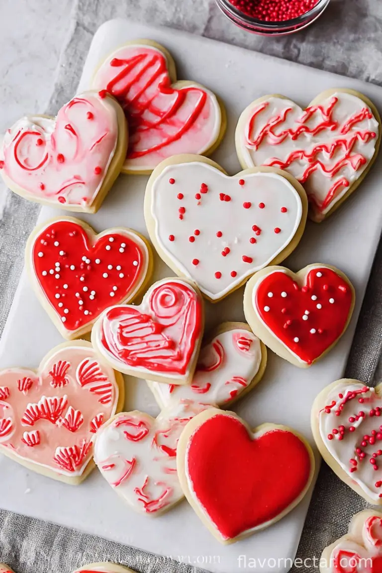 How To Decorate Simple Valentine’s Day Cookies With Royal Icing: Step-by-Step Guide