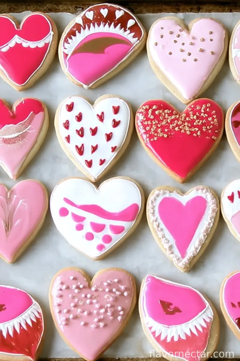 How To Decorate Simple Valentine’s Day Cookies With Royal Icing - Image 3