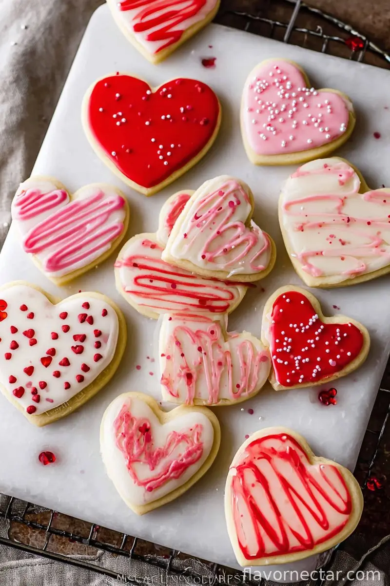 How To Decorate Simple Valentine’s Day Cookies With Royal Icing - Image 5