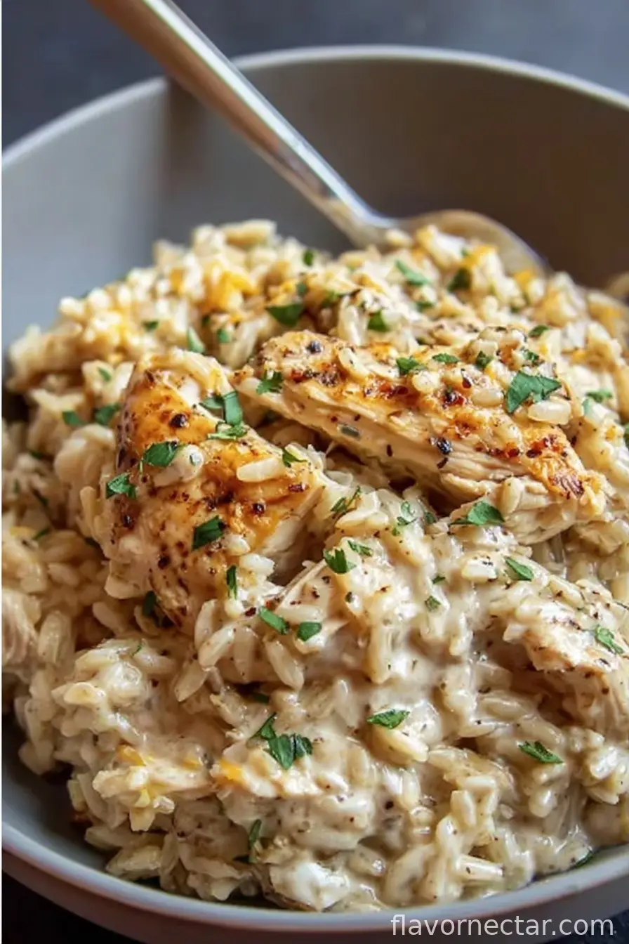 Instant Pot Creamy Chicken and Rice