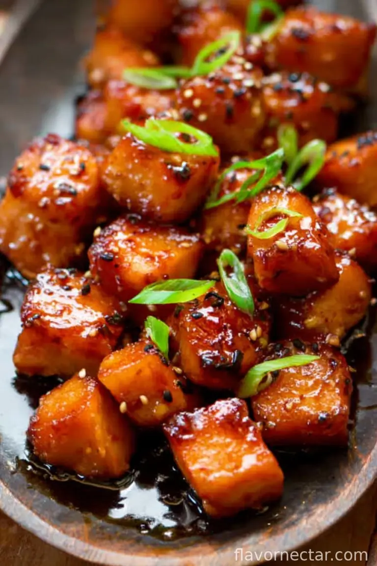 Maple Glazed Salmon Bites
