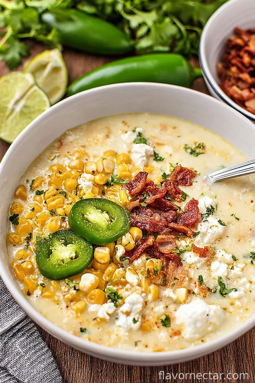 Mexican Street Corn Soup