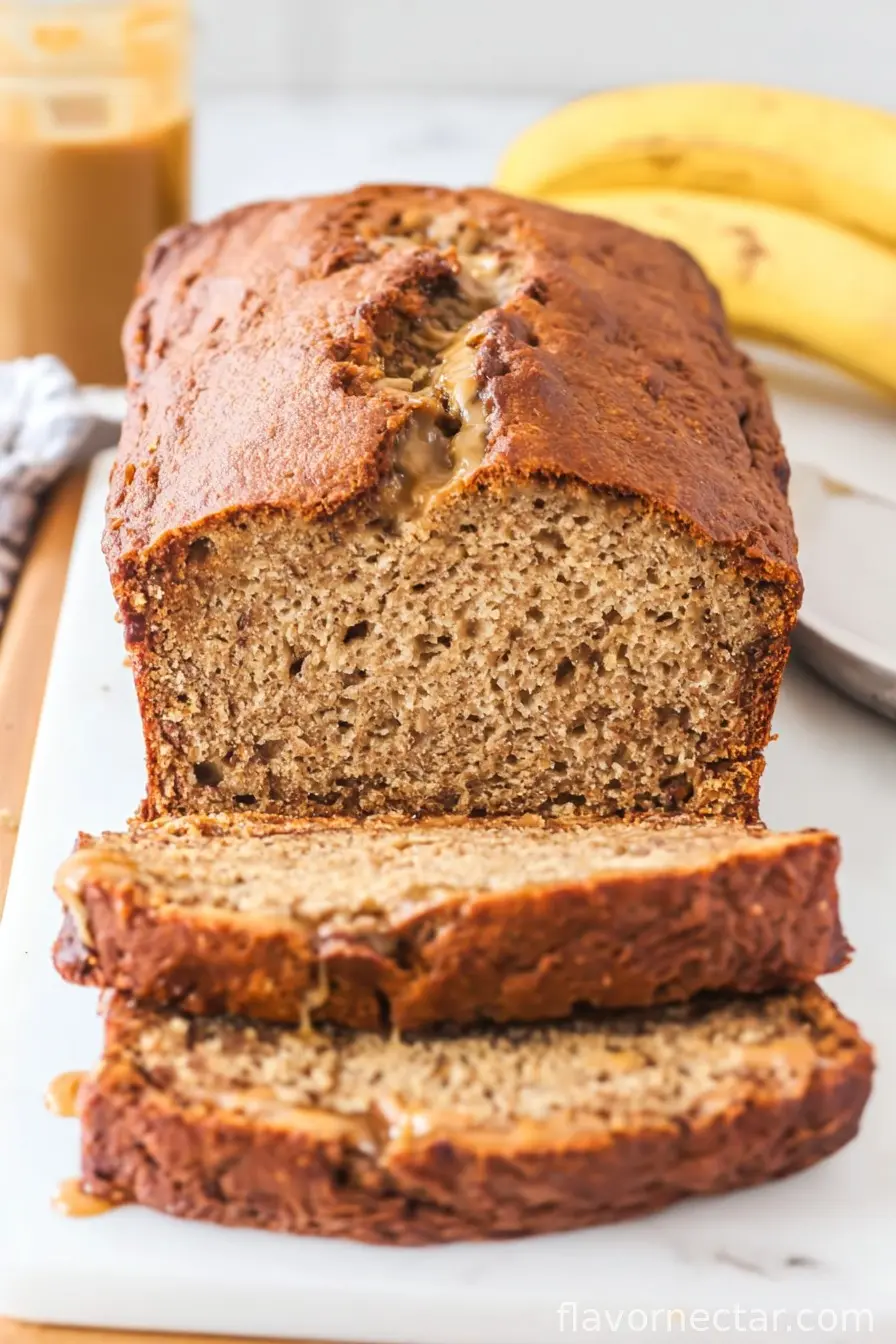 Peanut Butter Banana Bread