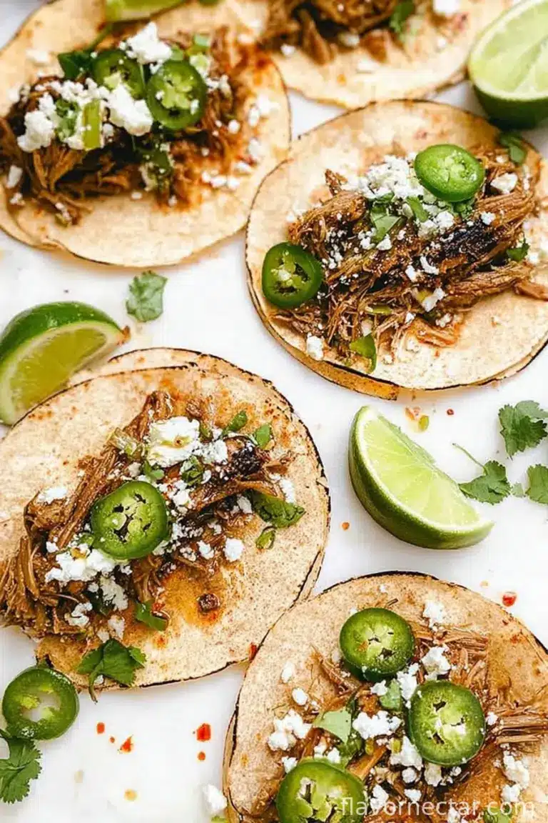 Pulled Pork Carnitas Street Tacos