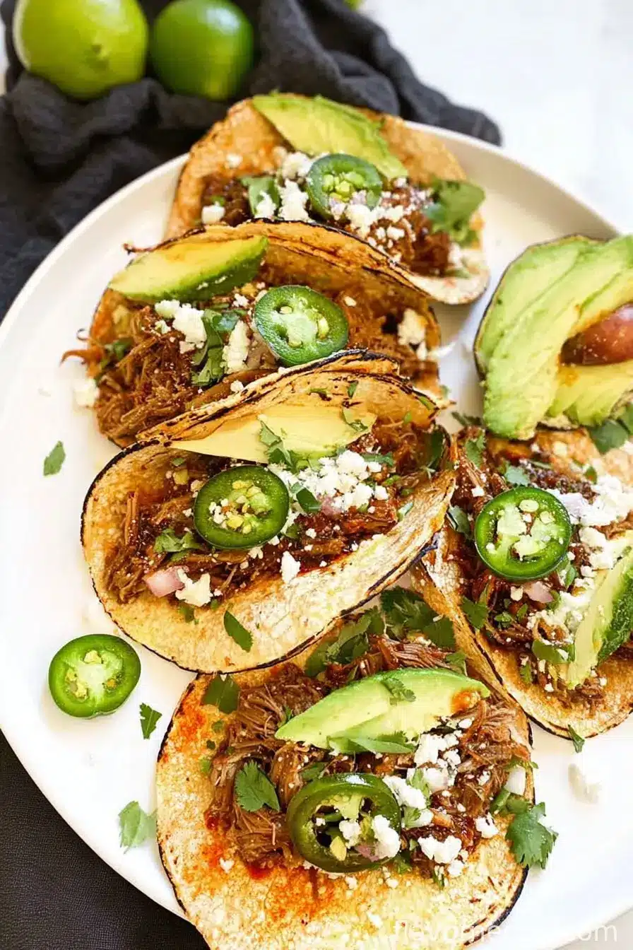 Pulled Pork Carnitas Street Tacos