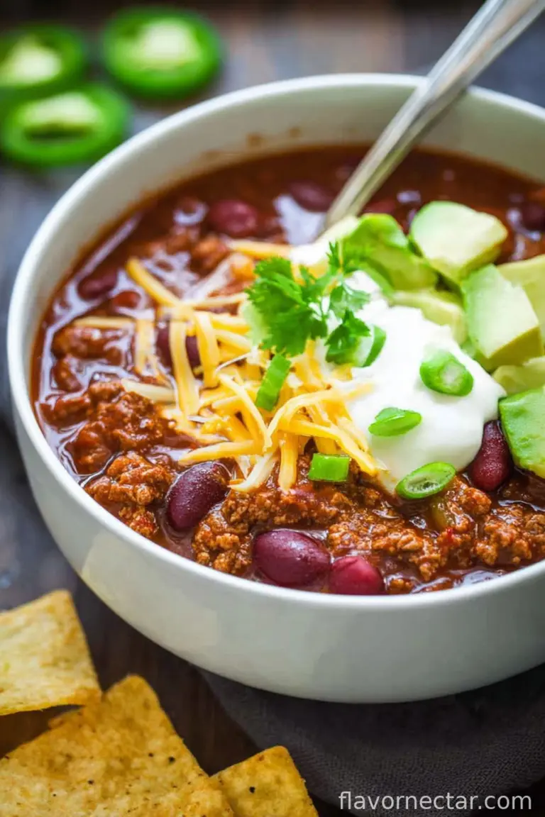 Slow Cooker Chili Recipe