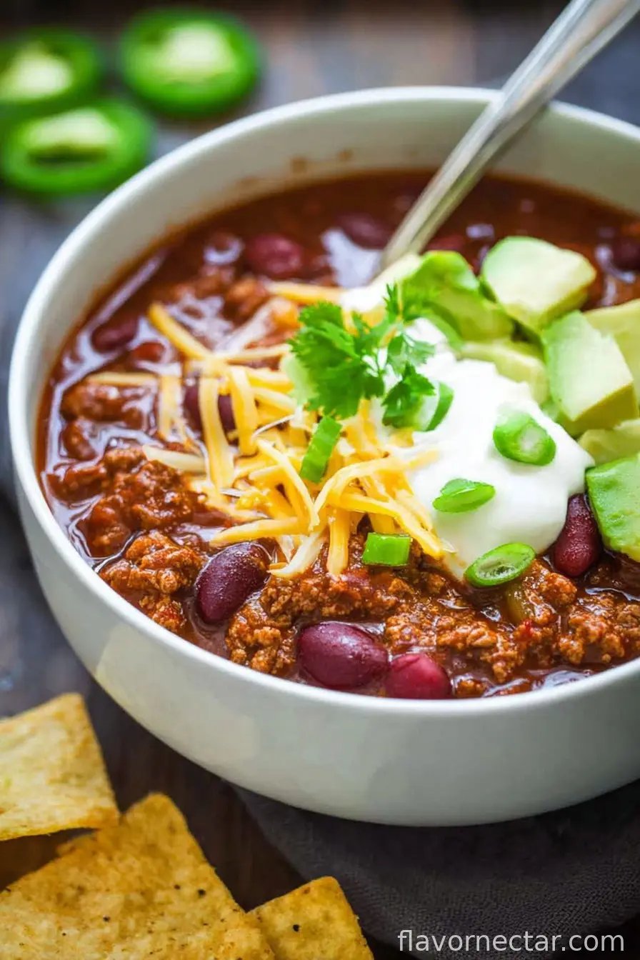 Slow Cooker Chili Recipe