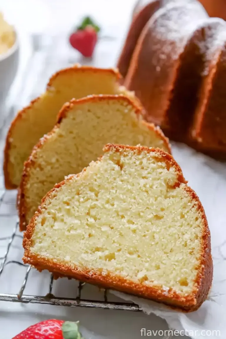 Sour Cream Pound Cake Recipe