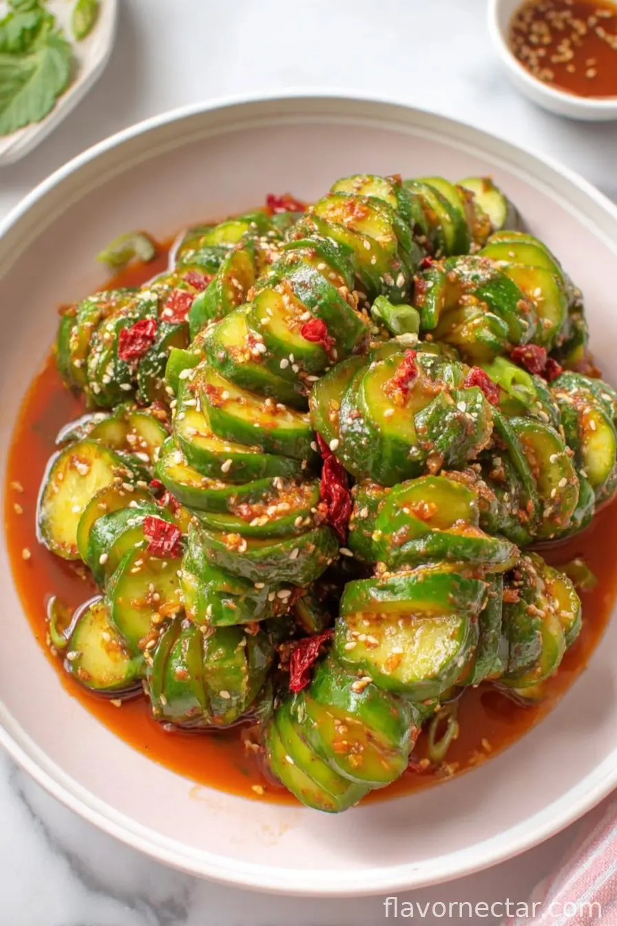 Spicy Asian Cucumber Salad