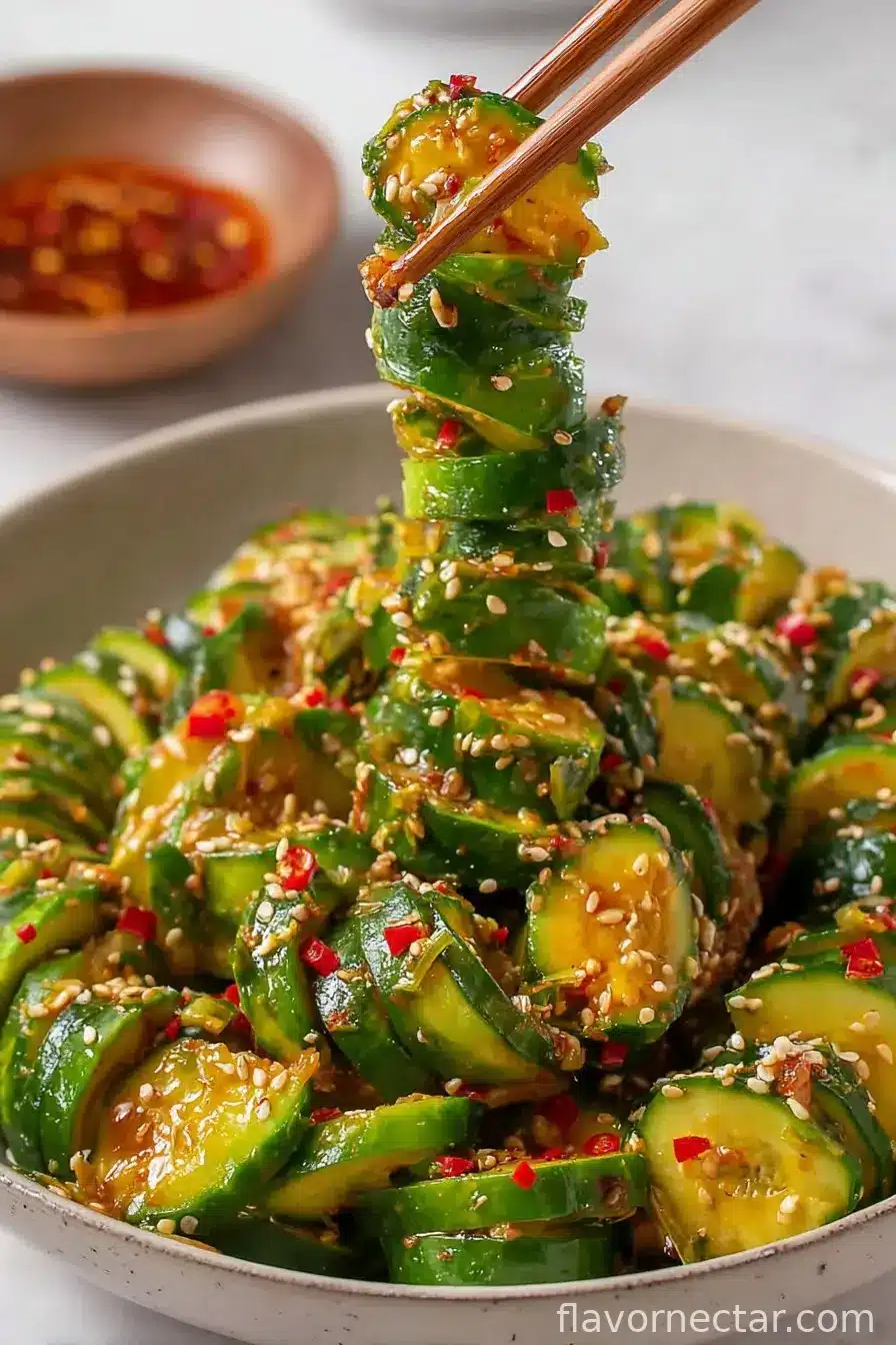 Spicy Asian Cucumber Salad