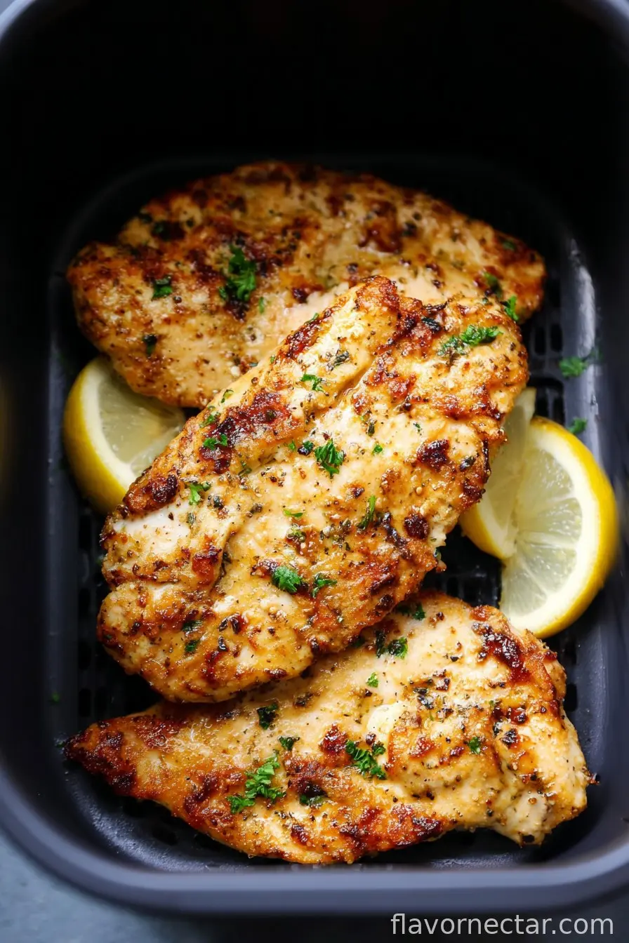 Air Fryer Garlic Parmesan Chicken