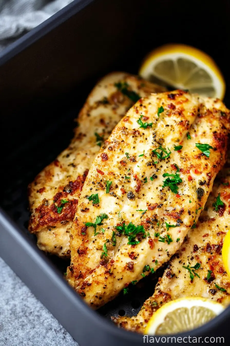 Air Fryer Garlic Parmesan Chicken