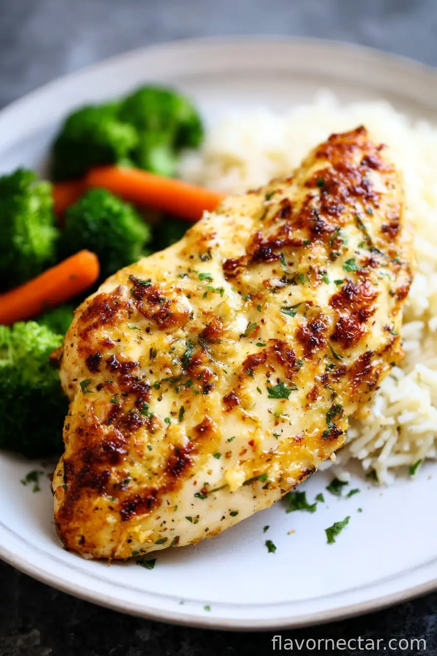 Air Fryer Garlic Parmesan Chicken