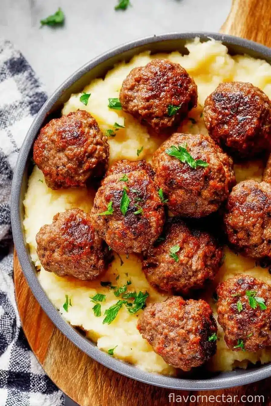 Air Fryer Meatballs