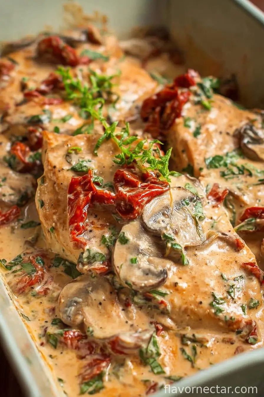 Baked Tuscan Chicken