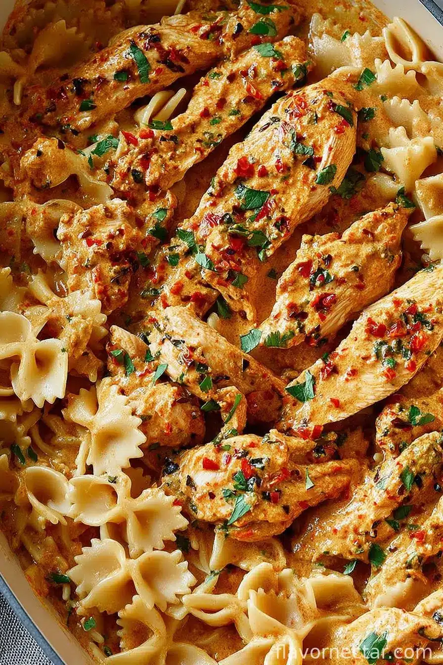 Bang Bang Chicken Pasta
