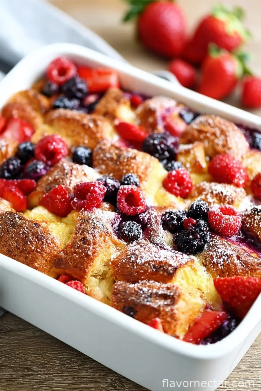 Berry Croissant Bake