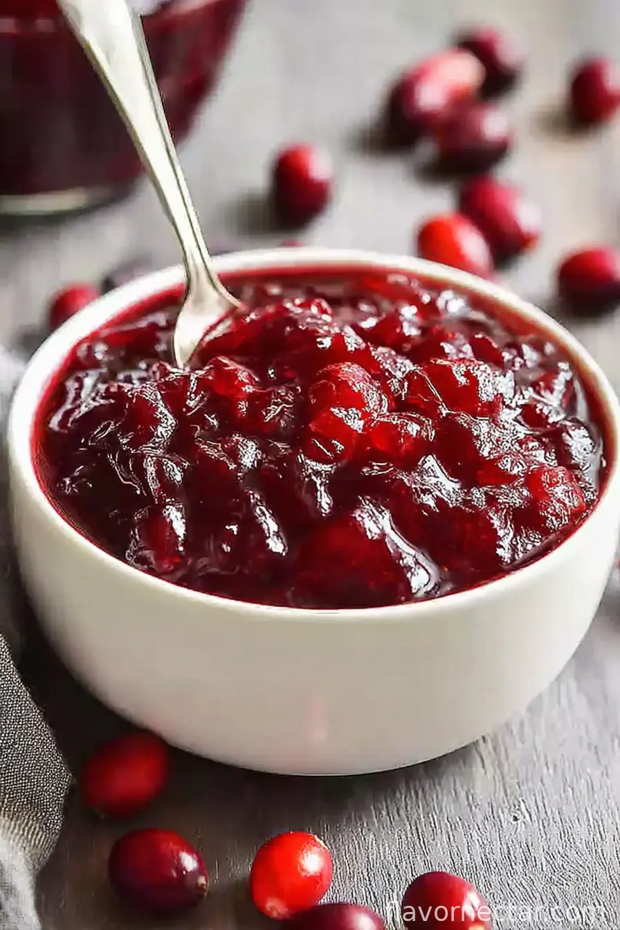 Best Ever Cranberry Sauce