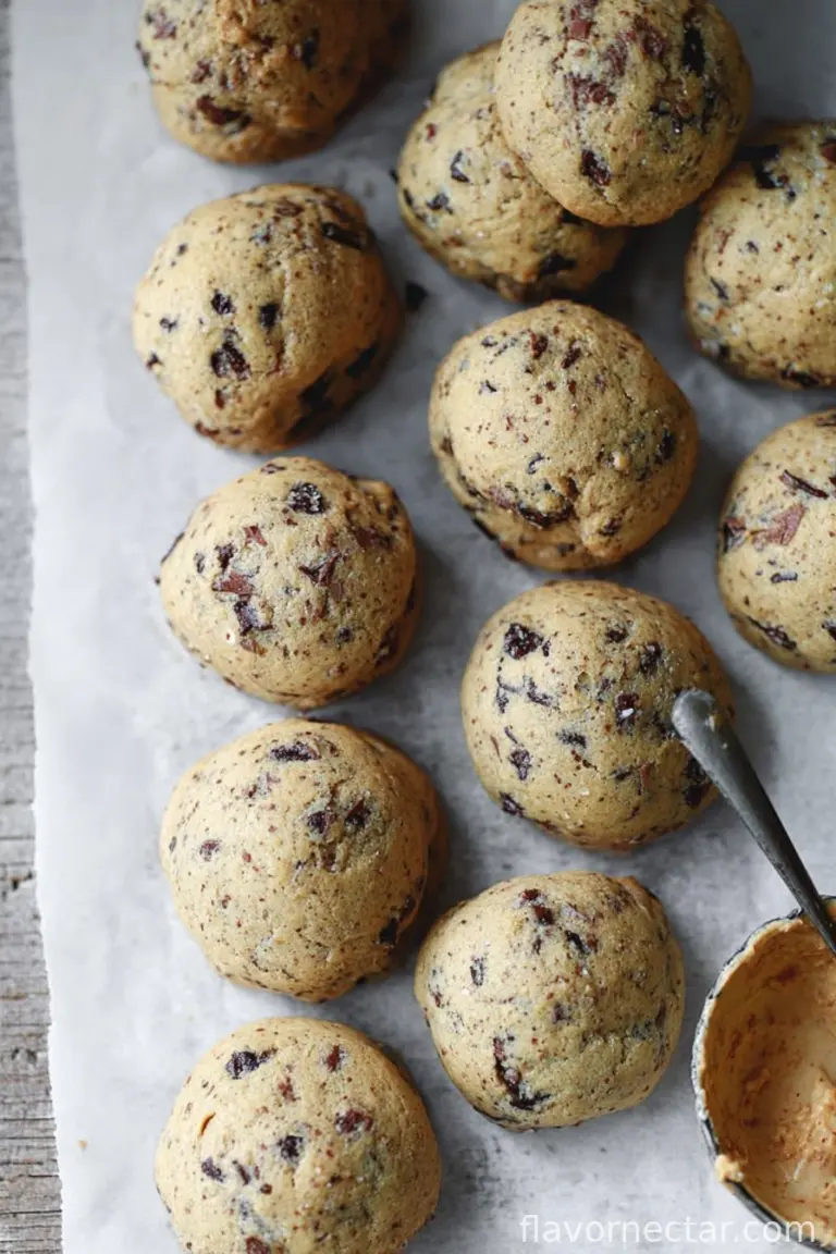 Chewy Coffee Chocolate Chip Cookies
