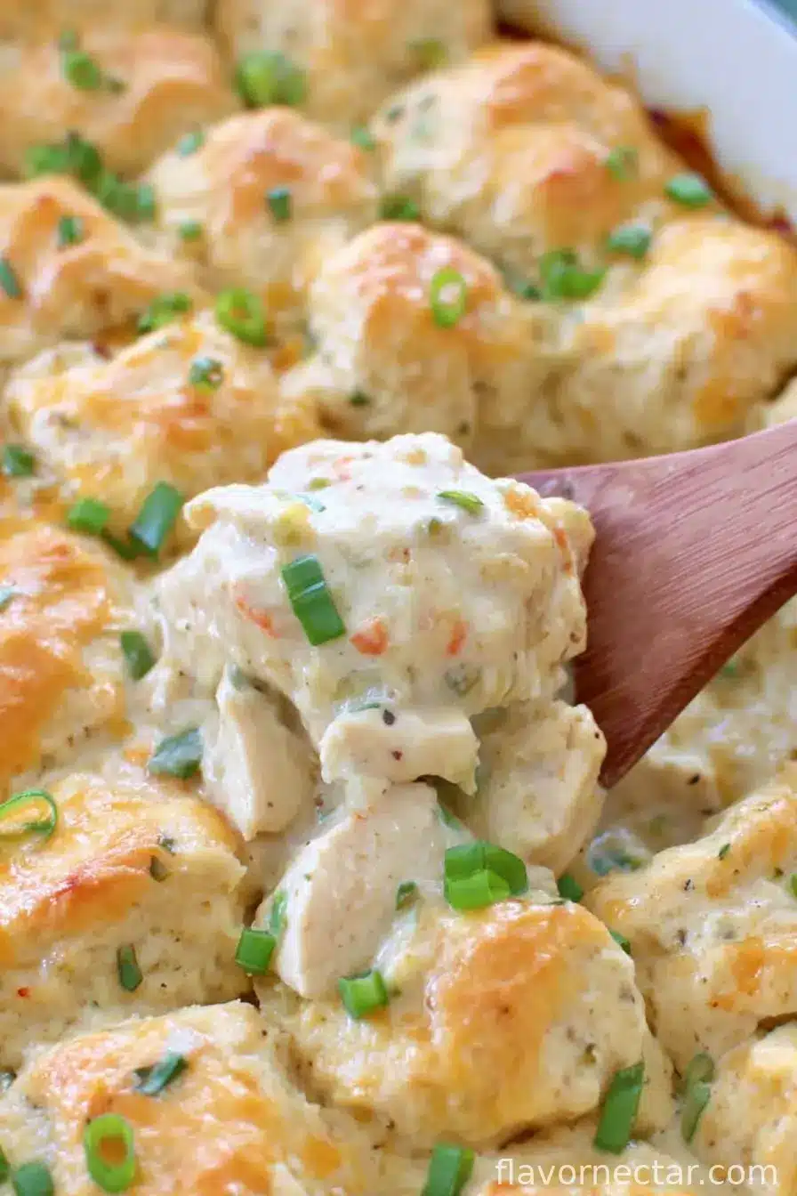 Chicken and Biscuits Casserole