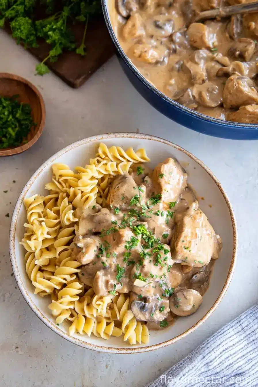 Chicken Stroganoff