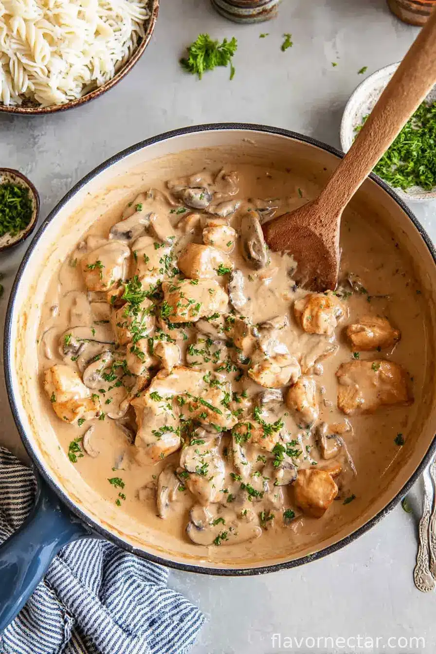 Chicken Stroganoff