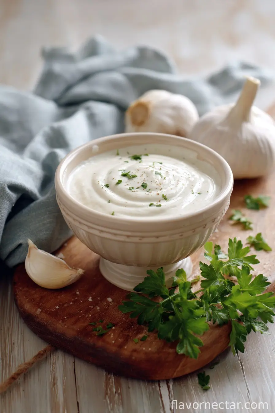 Creamy Garlic Sauce