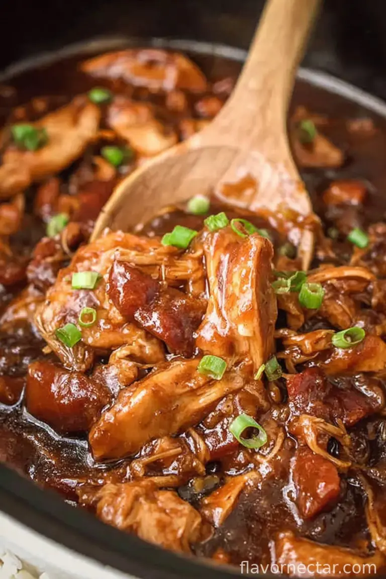 Crock Pot Bourbon Chicken