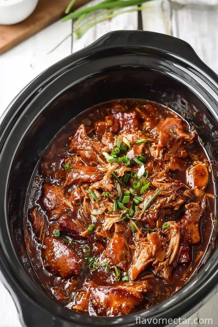 Crock Pot Bourbon Chicken