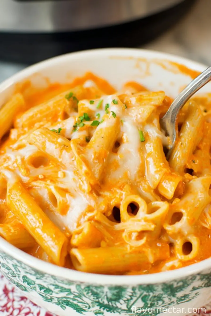 Dump and Start Instant Pot Creamy Ziti