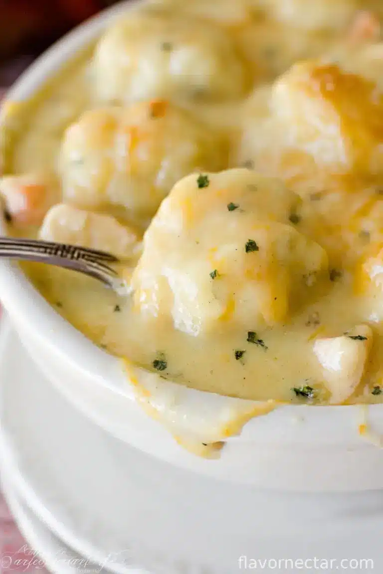 Easy Chicken and Dumplings with Canned Biscuits