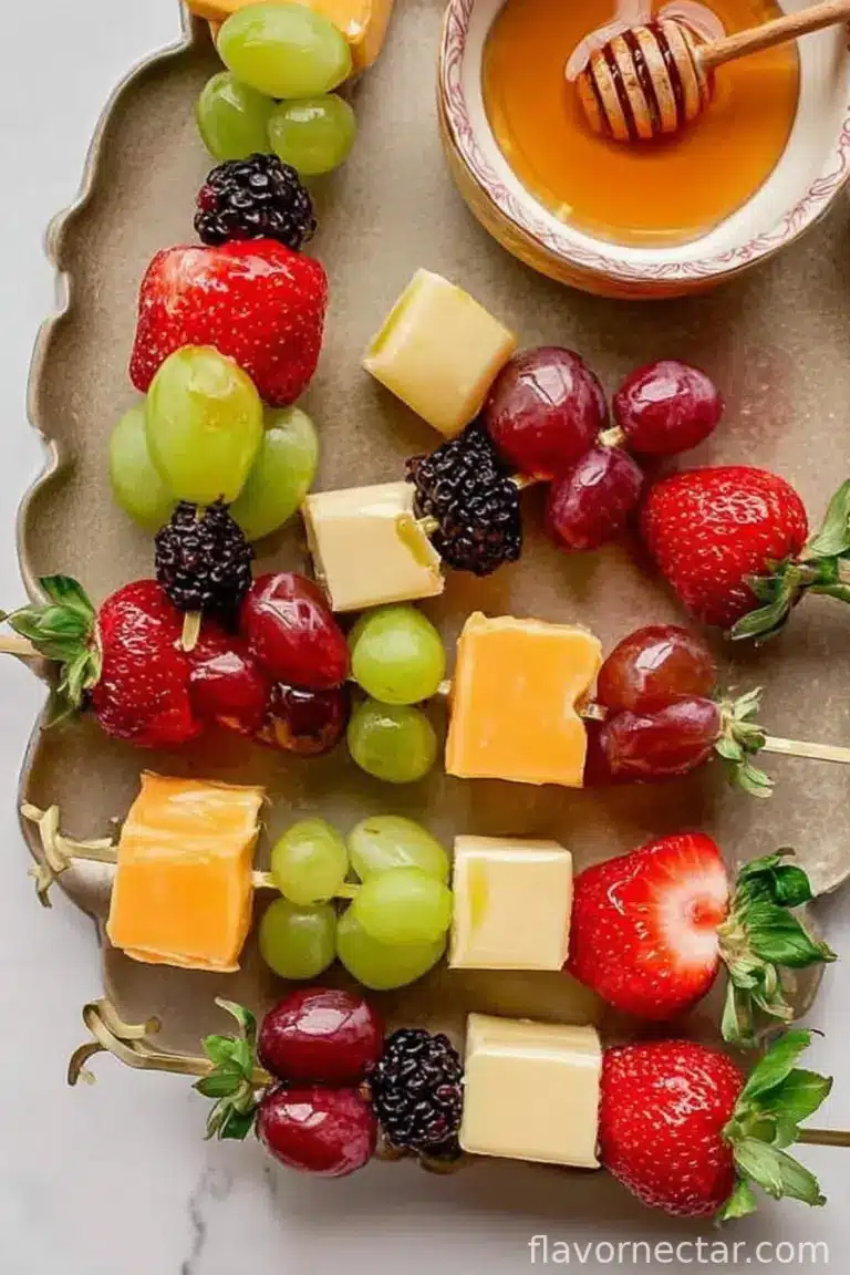 Fruit and Cheese Kabobs