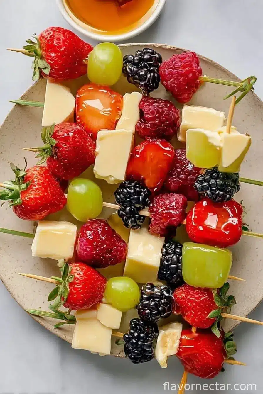 Fruit and Cheese Kabobs