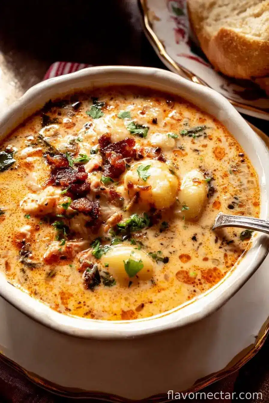 Italian Chicken Gnocchi Soup