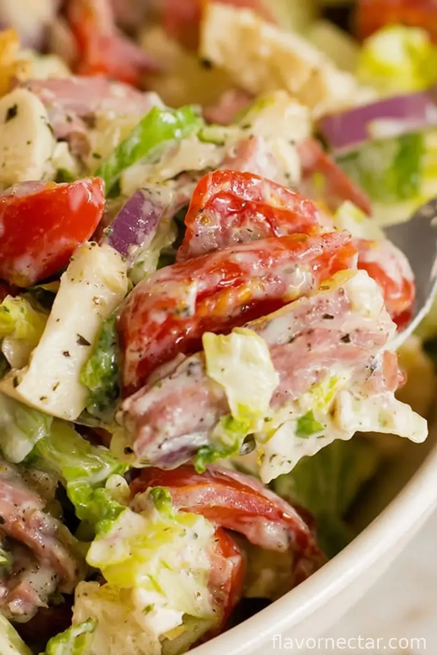 Italian Grinder Salad (Chopped Sub Salad)