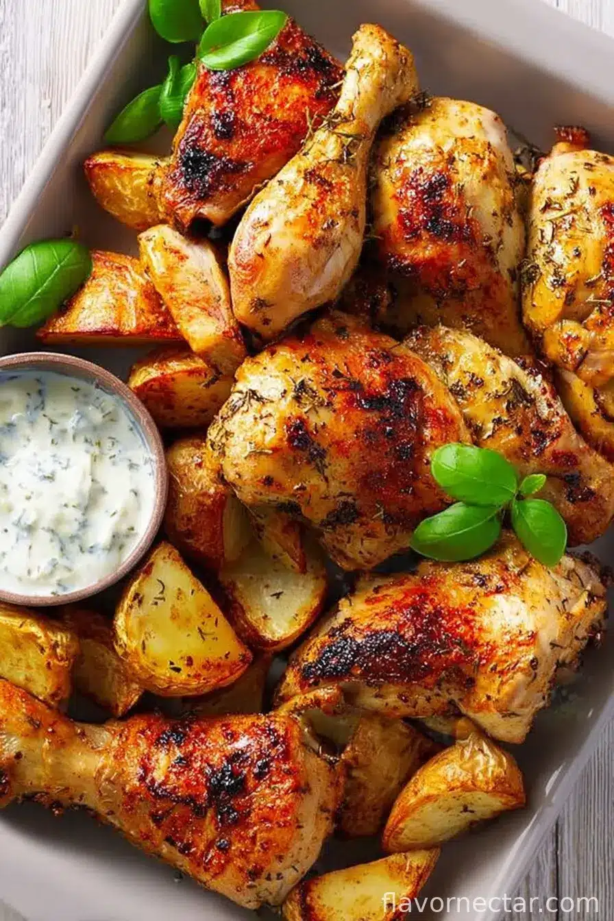 Juicy Baked Chicken Pieces