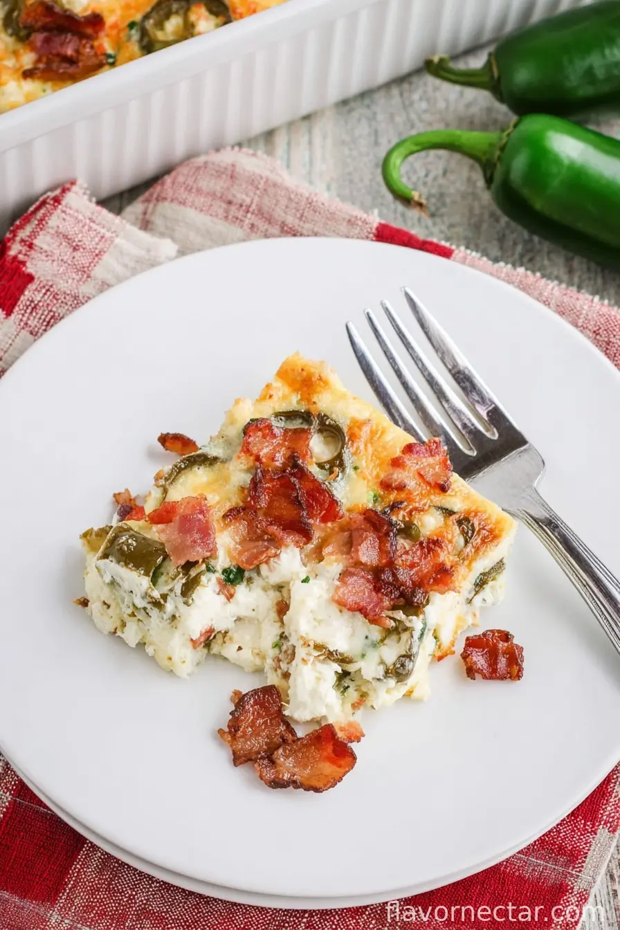 Keto Jalapeno Popper Casserole