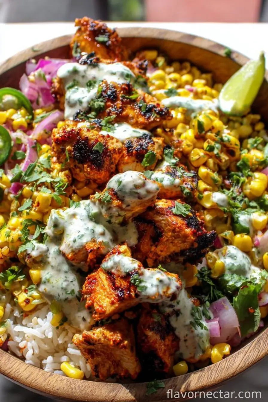 Tasty Street Corn Chicken Bowl