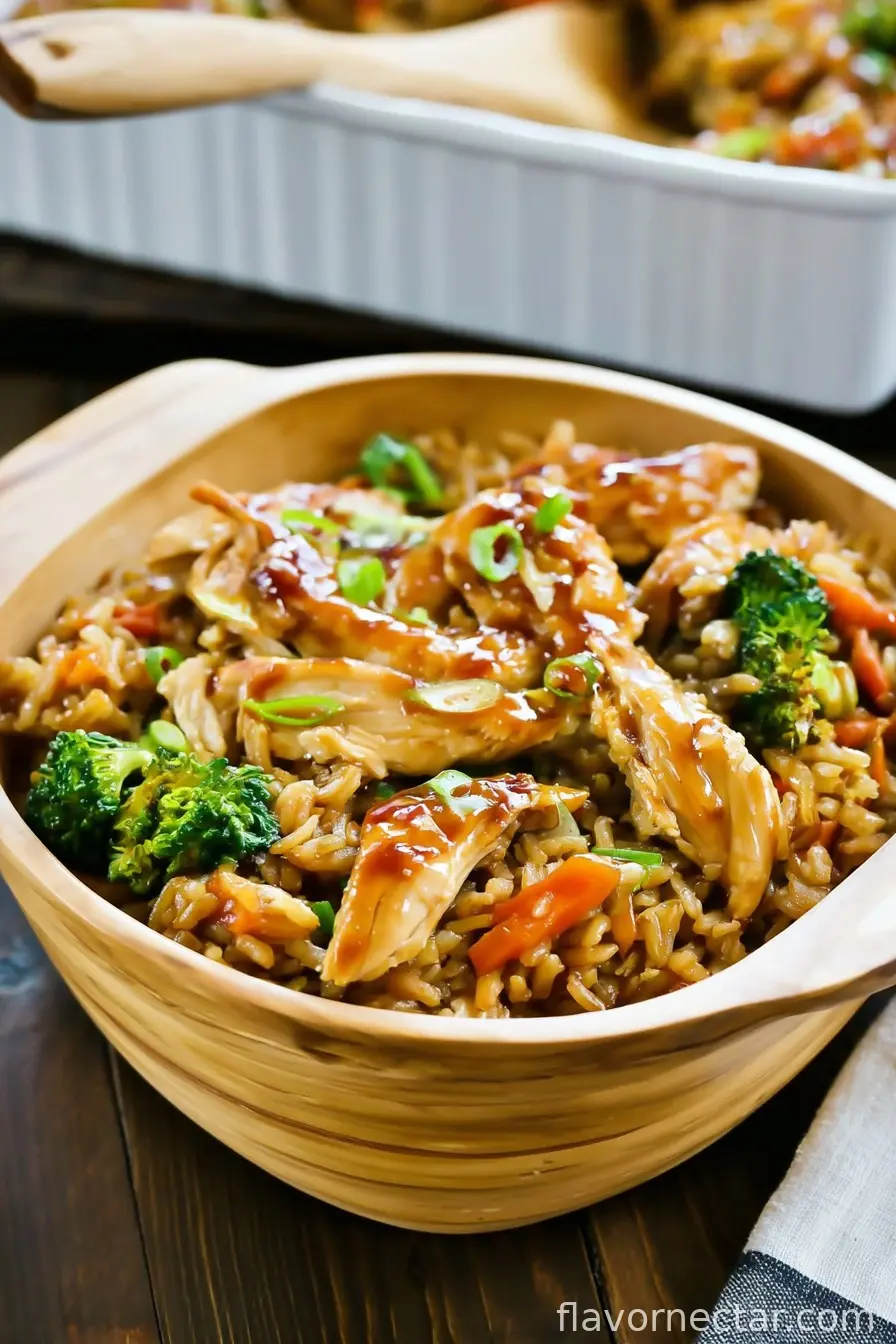 Teriyaki Chicken Casserole