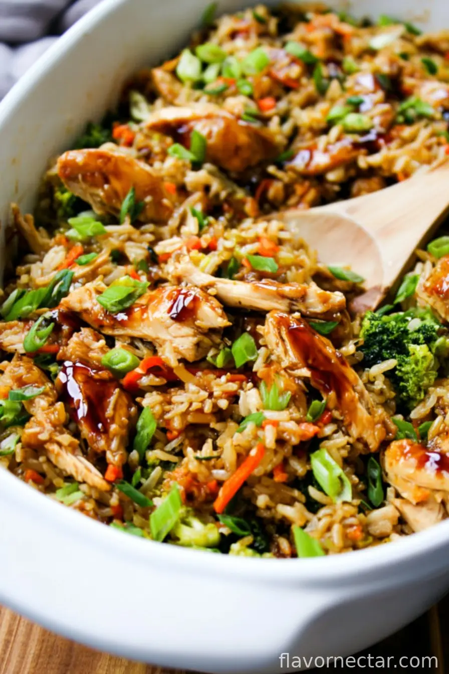 Teriyaki Chicken Casserole