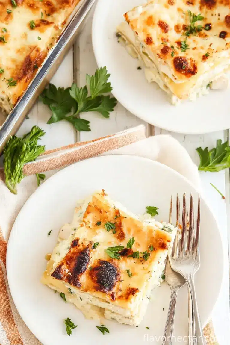 White Chicken Lasagna