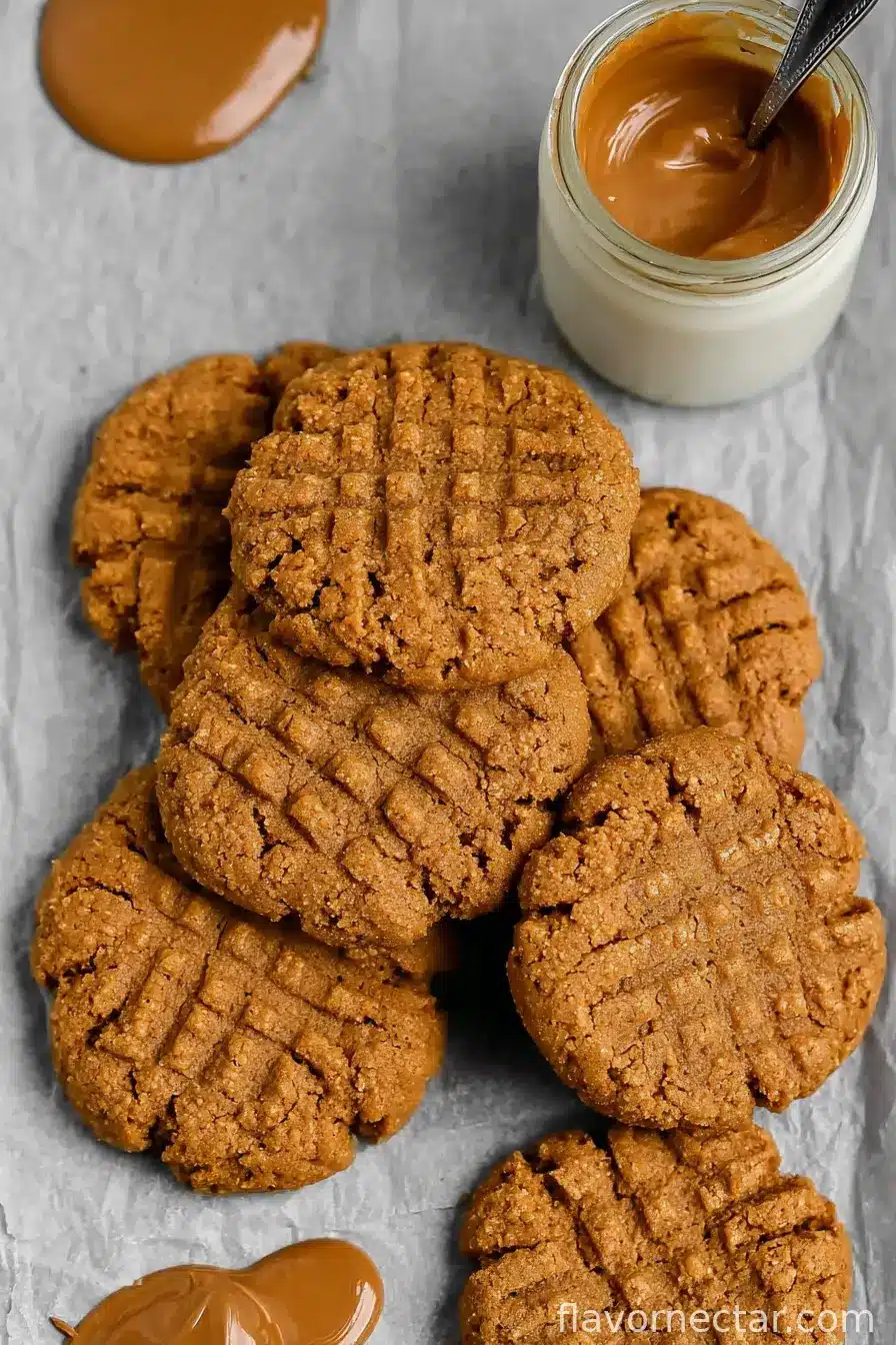 3 Ingredient Biscoff Cookies