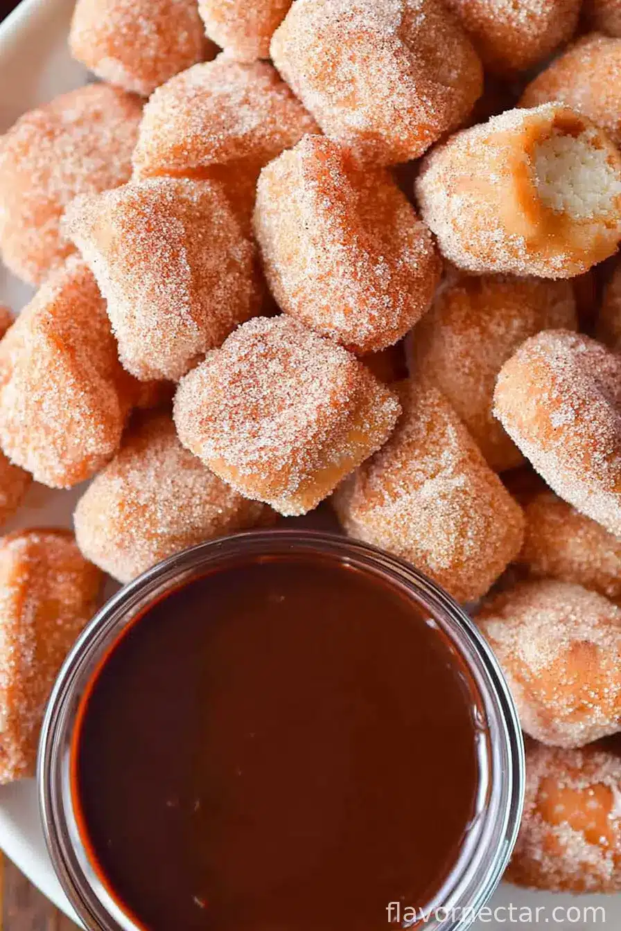 Air Fryer Churro Bites