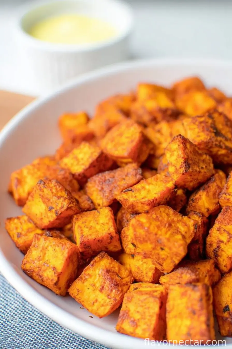 Air Fryer Sweet Potato Cubes