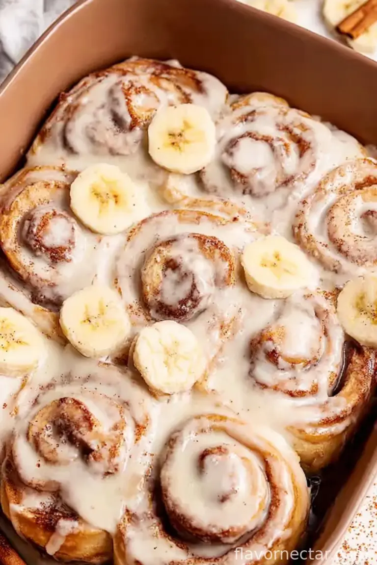 Banana Bread Cinnamon Rolls