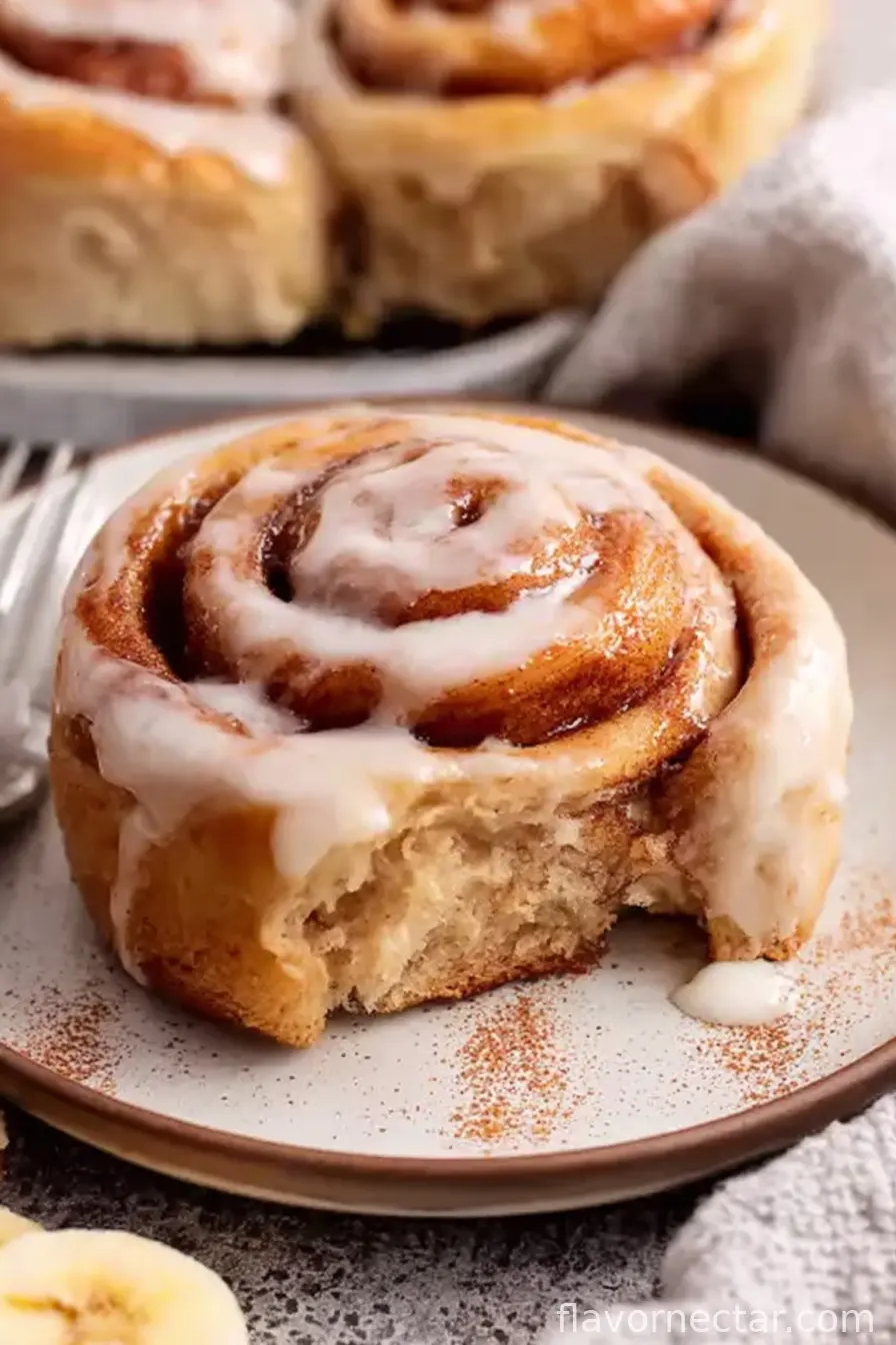 Banana Bread Cinnamon Rolls