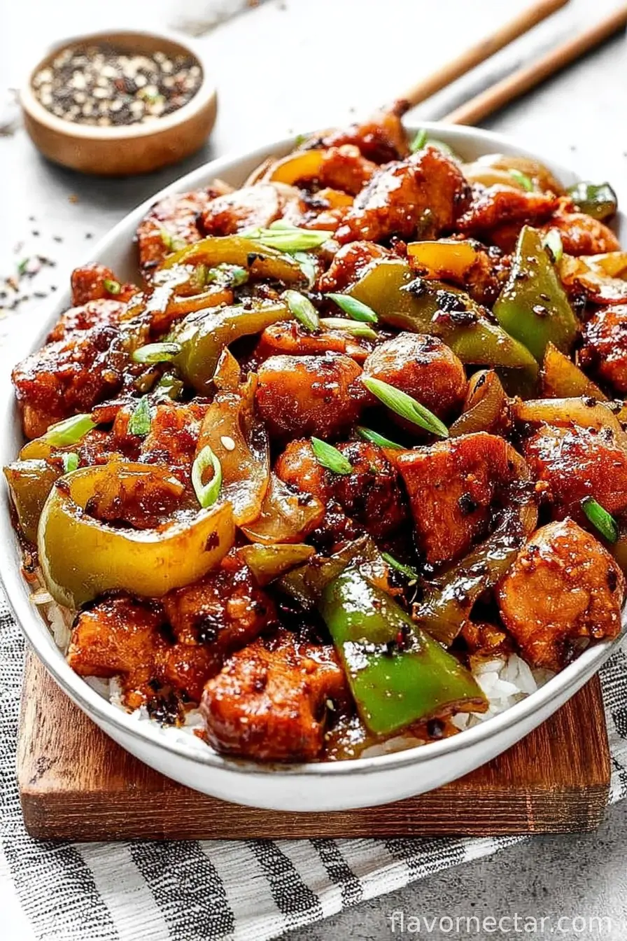 Black Pepper Chicken