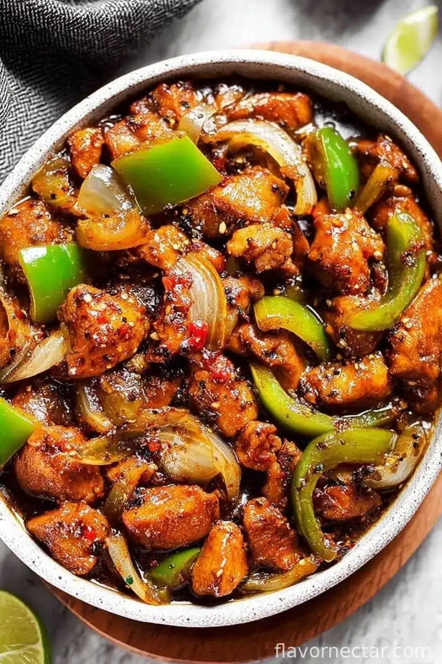 Black Pepper Chicken