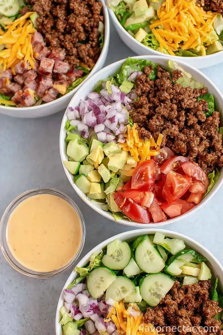 Cheeseburger Bowls