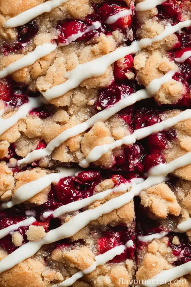 Cranberry Crumble Bars